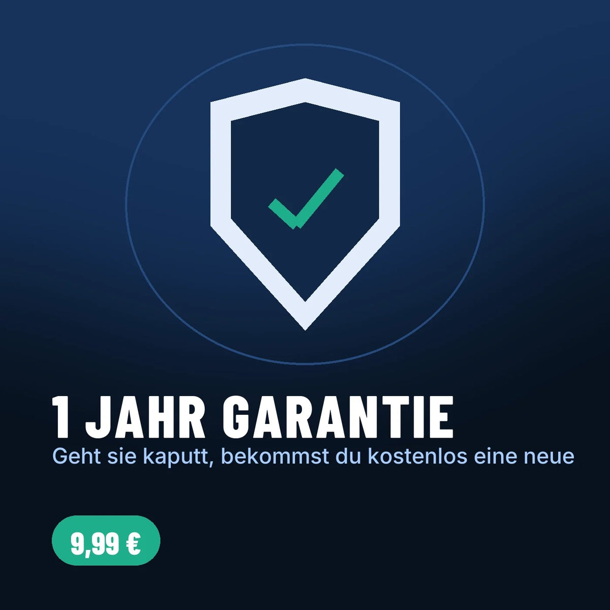 1 Jahr Garantie